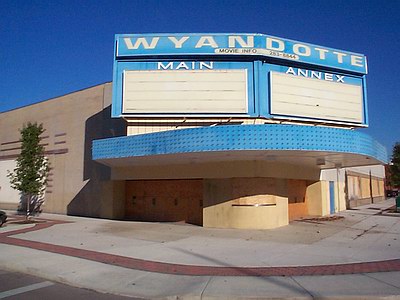 Wyandotte Theatre - Marquee (newer photo)